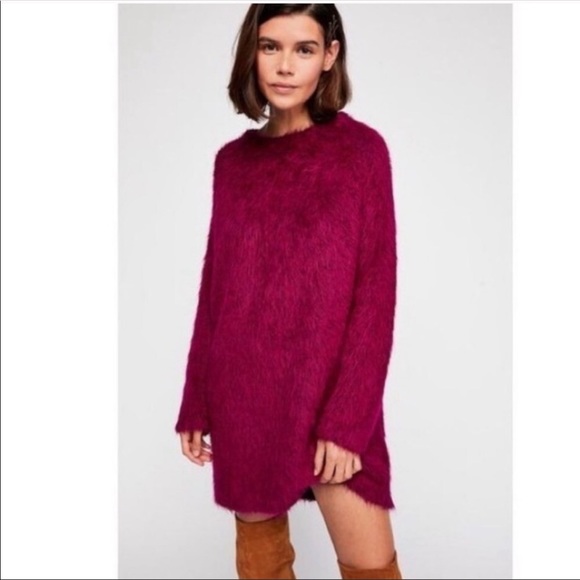 BNWOT Free People Bon Bon Sweater Dress Sz Small - Picture 11 of 12